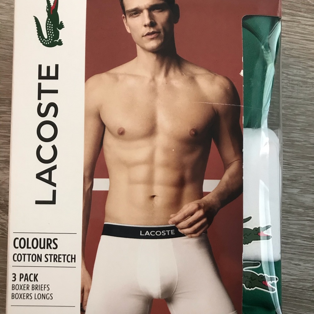 Lacoste Colours men’s Boxer Briefs set 3 size XL